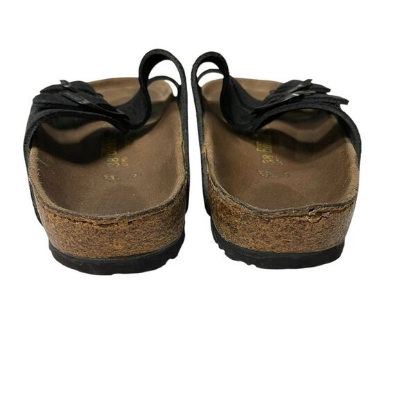 Birkenstock Black Arizona Footbed Sandals SIZE 38 = USA SIZE 7 – SIZE 7.5 - Picture 5 of 6